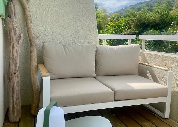 Lägenhet Mazet Vue Et Piscine Chauffee