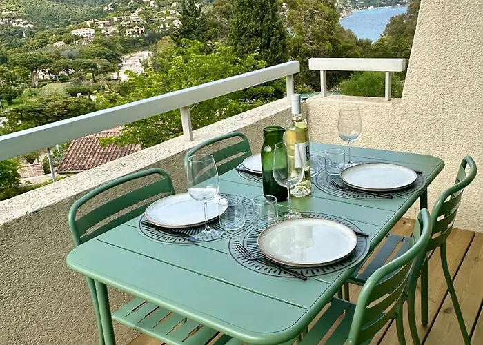 Mazet Vue Et Piscine Chauffee * Le Lavandou